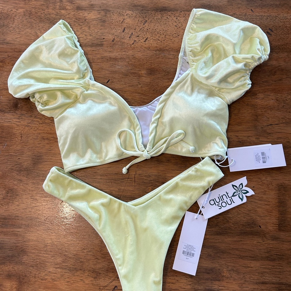 Quint Soul Light Yellow Bikini Set